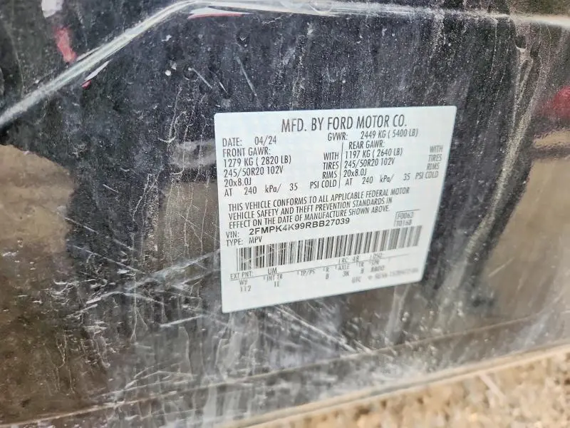2024 FORD EDGE TITANIUM  