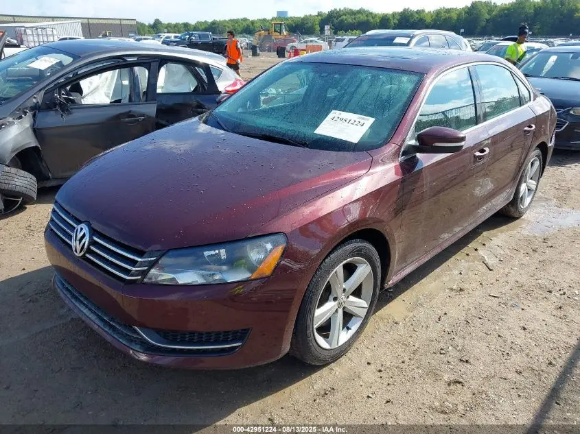 2012 VOLKSWAGEN PASSAT 2.5L SE