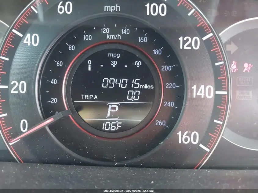 2017 HONDA ACCORD SPORT SE