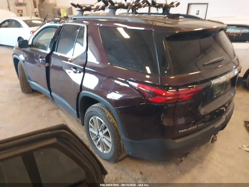 2022 CHEVROLET TRAVERSE AWD LT CLOTH