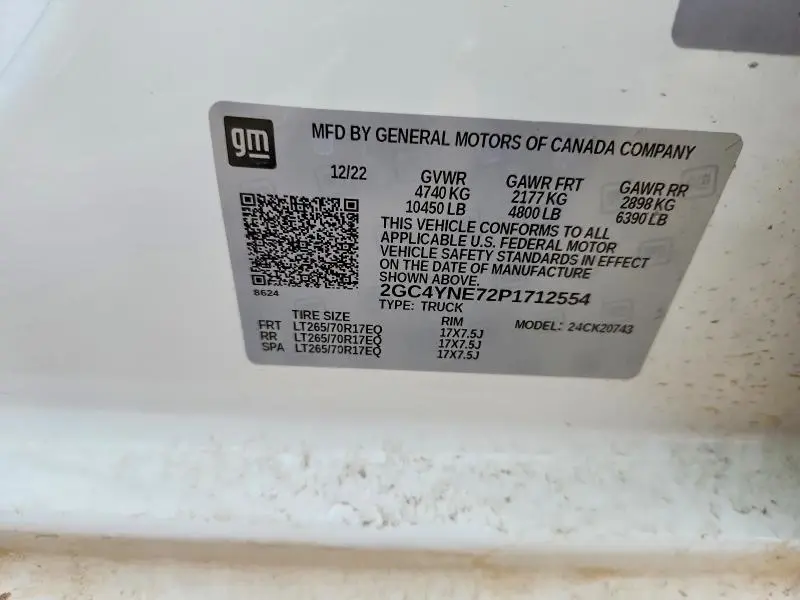 2023 CHEVROLET SILVERADO K2500 HEAVY DUTY LT  