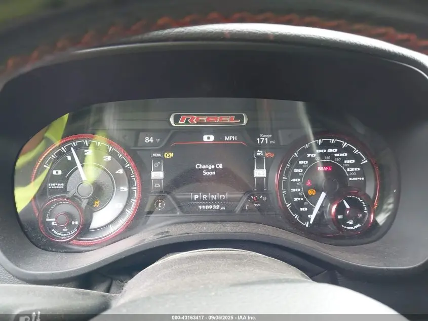 2019 RAM 1500 REBEL  4X4 6'4 BOX