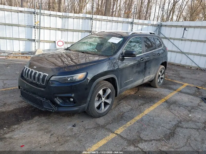 2019 JEEP CHEROKEE LIMITED 4X4