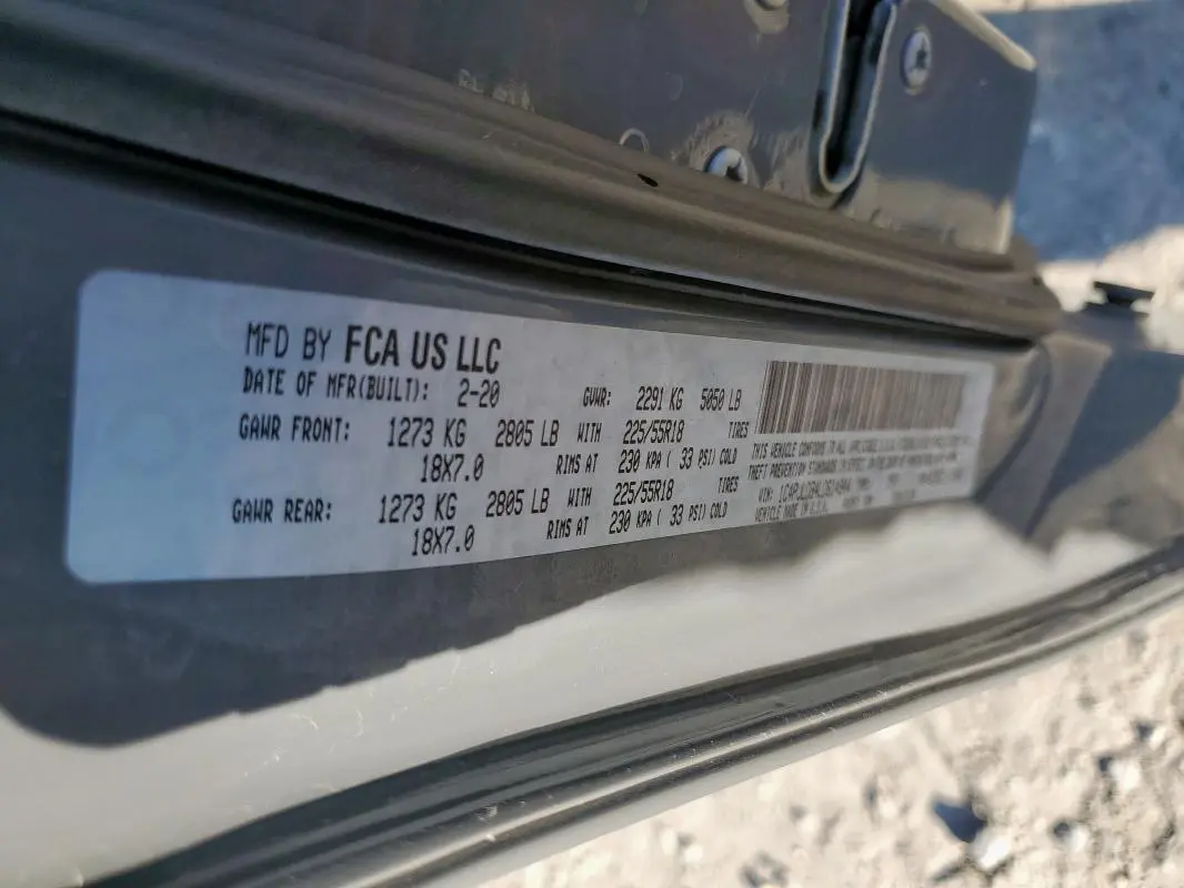 2020 JEEP CHEROKEE LIMITED  