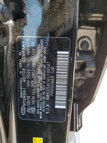 2014 HYUNDAI ACCENT GLS  
