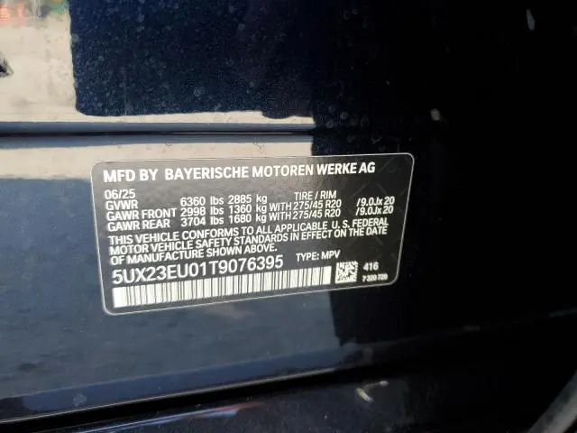 2026 BMW X5 XDRIVE40I  