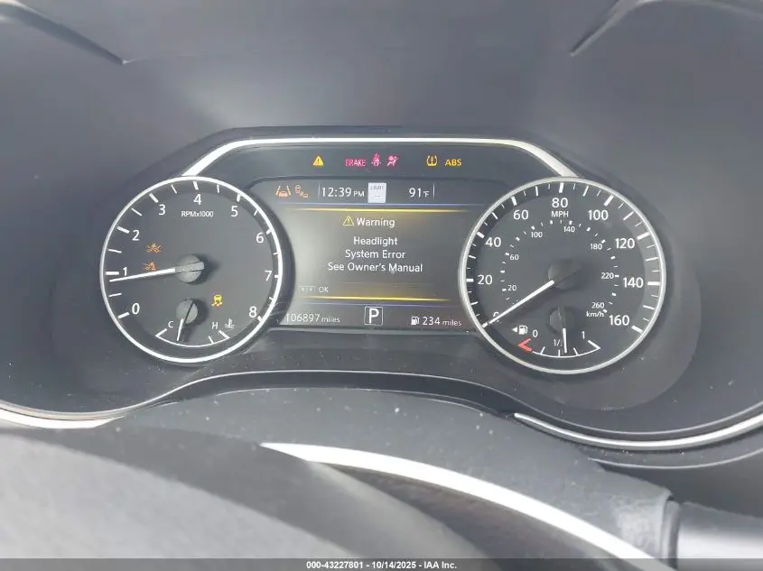 2020 NISSAN MAXIMA SV XTRONIC CVT