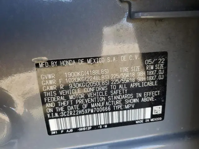 2023 HONDA HR-V SPORT