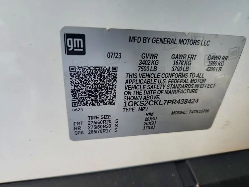 2023 GMC YUKON AT4  