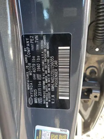 2025 HYUNDAI ELANTRA LIMITED  