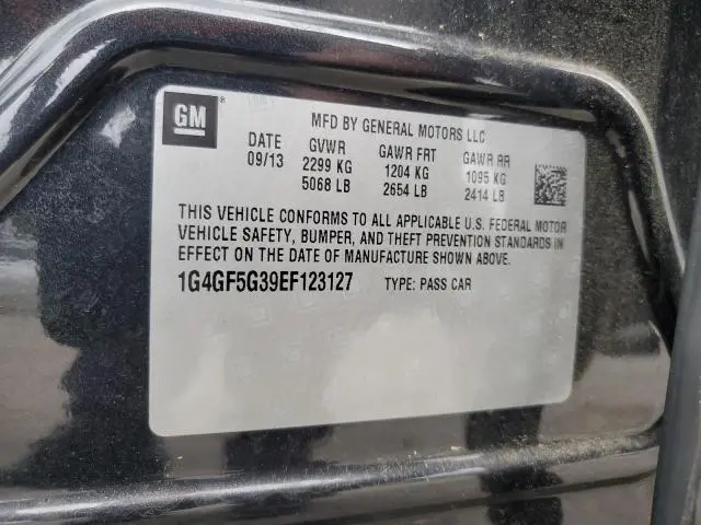 2014 BUICK LACROSSE TOURING  