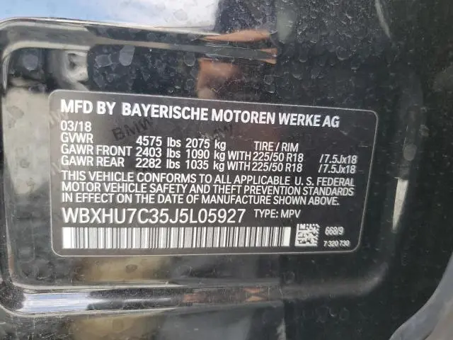 2018 BMW X1 SDRIVE28I  