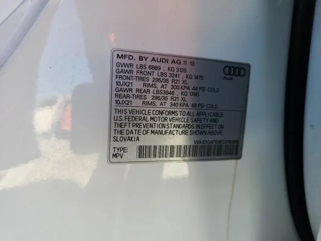 2014 AUDI Q7 PRESTIGE  