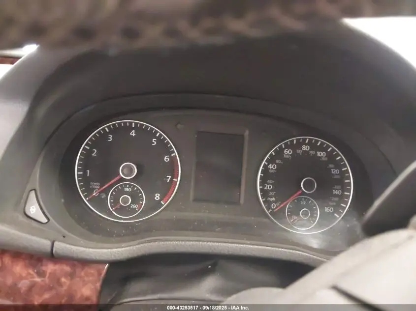 2012 VOLKSWAGEN PASSAT 3.6L V6 SEL PREMIUM