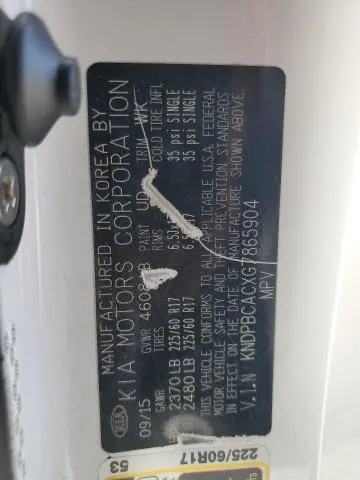 2016 KIA SPORTAGE LX  