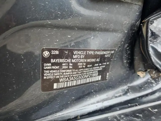 2013 BMW 328 I  