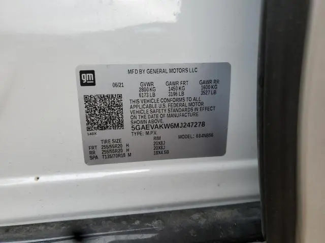 2021 BUICK ENCLAVE ESSENCE  