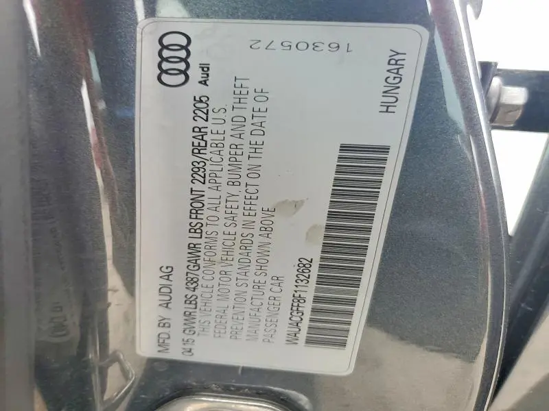 2015 AUDI A3 PREMIUM  