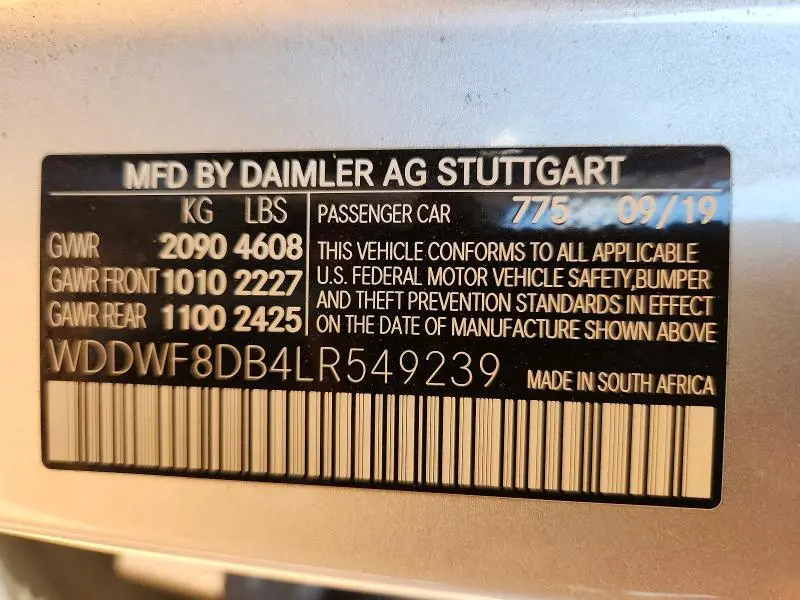 2020 MERCEDES-BENZ C 300  