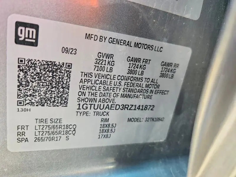 2024 GMC SIERRA K1500  