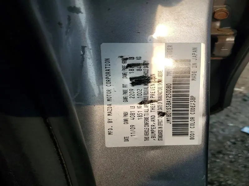 2010 MAZDA 3 S  