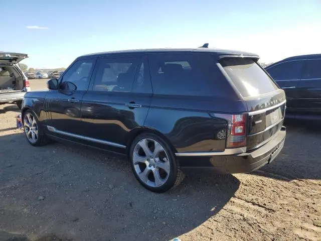 2016 LAND ROVER RANGE ROVER AUTOBIOGRAPHY  