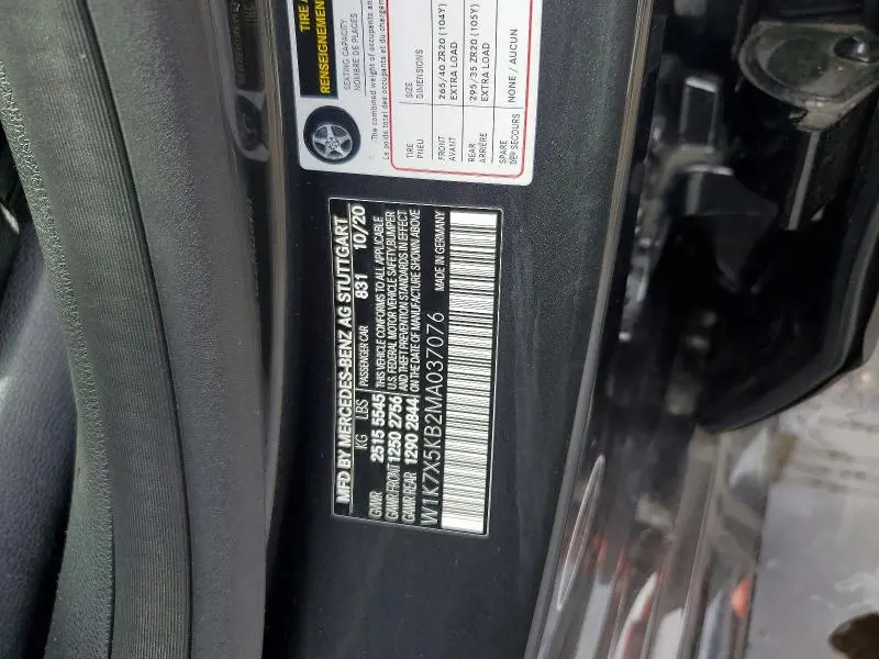 2021 MERCEDES-BENZ AMG GT 43  