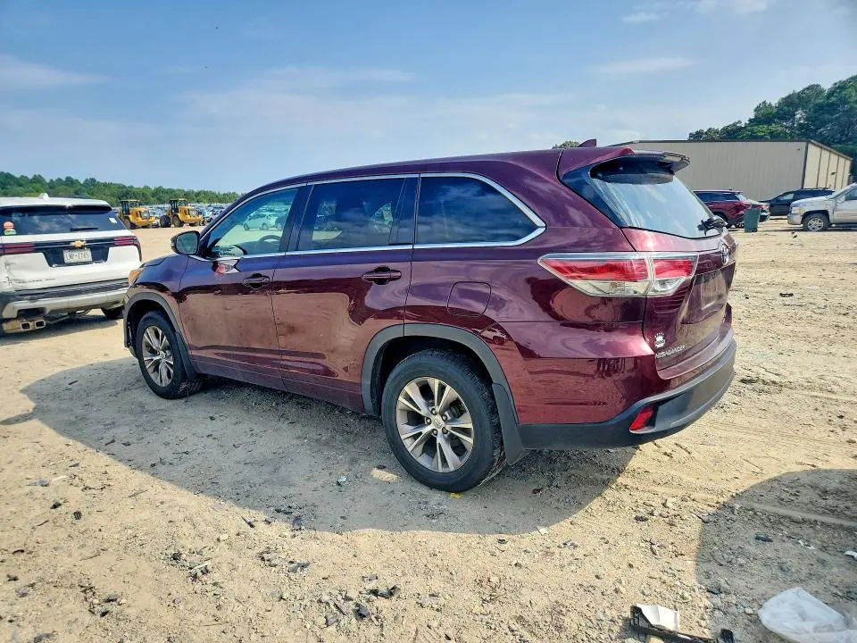 2015 TOYOTA HIGHLANDER LE PLUS  