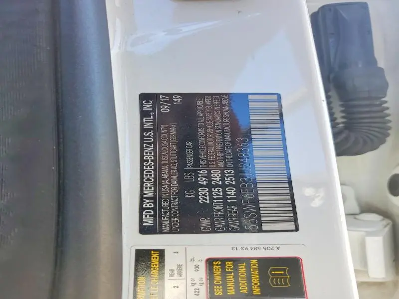 2018 MERCEDES-BENZ C 43 4MATIC AMG  