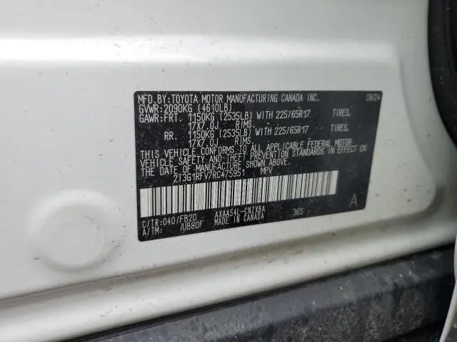2024 TOYOTA RAV4 LE