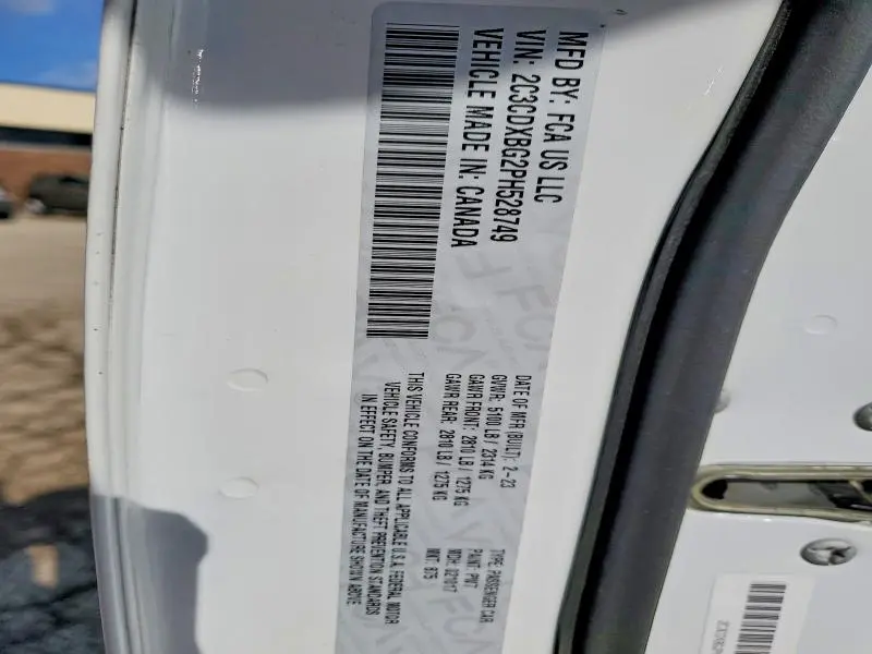 2023 DODGE CHARGER SXT  