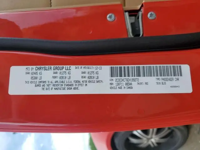 2014 DODGE CHARGER R/T  