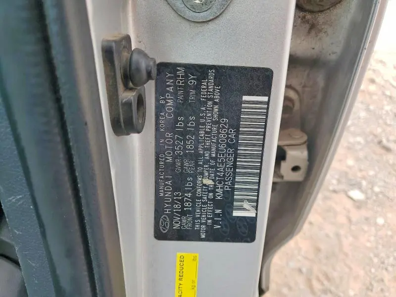 2014 HYUNDAI ACCENT GLS  