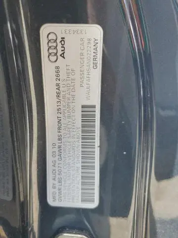 2010 AUDI A5 PREMIUM PLUS  