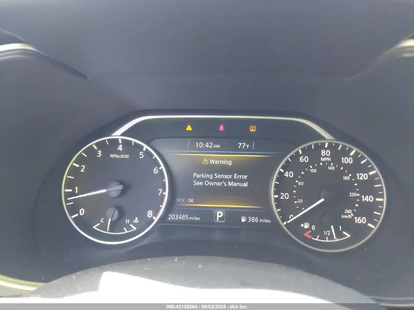 2017 NISSAN MAXIMA 3.5 SV