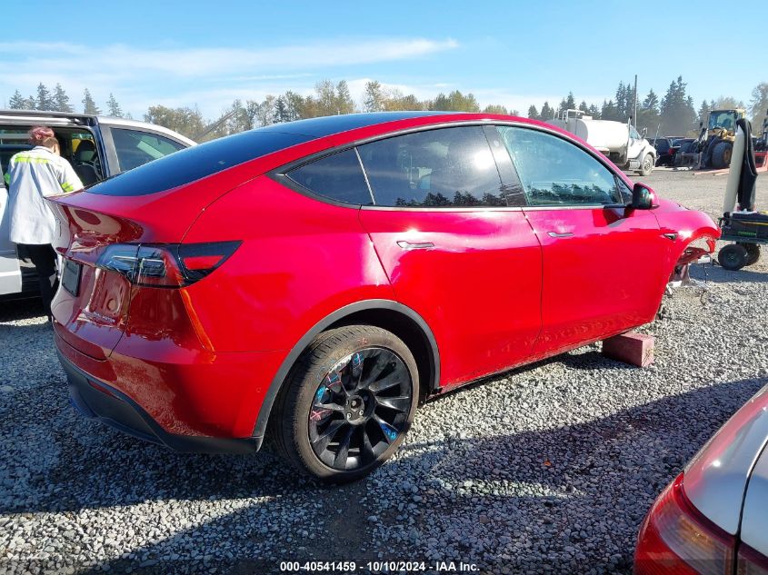 2021 TESLA MODEL Y LONG RANGE DUAL MOTOR ALL-WHEEL DRIVE