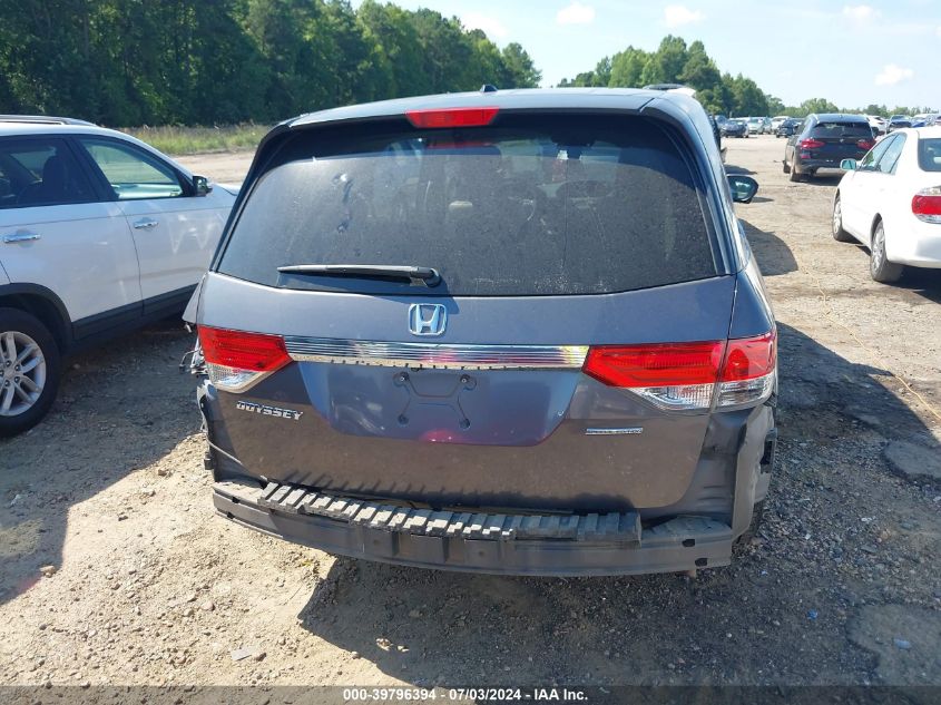 2016 HONDA ODYSSEY SE