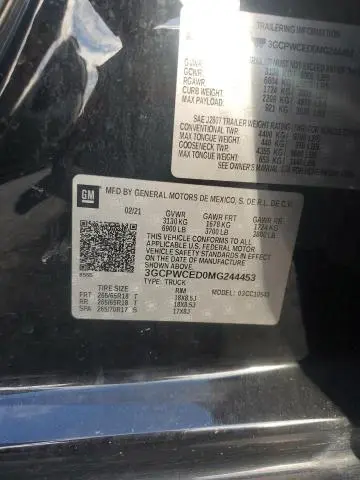 2021 CHEVROLET SILVERADO C1500 LT  