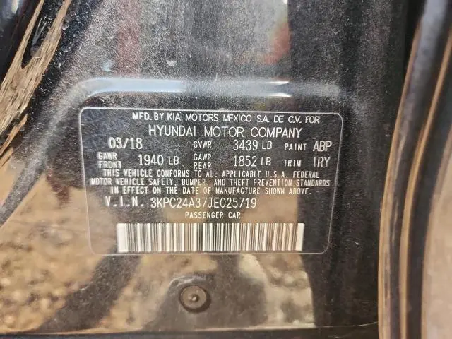 2018 HYUNDAI ACCENT SE