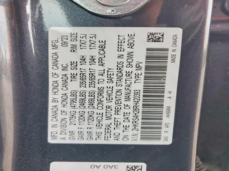 2024 HONDA CR-V LX  