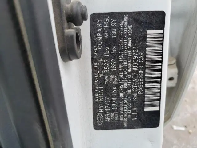 2017 HYUNDAI ACCENT SE