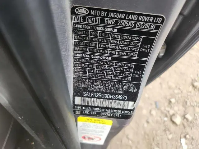 2013 LAND ROVER LR2 HSE  