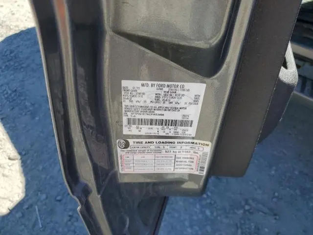 2012 FORD F150 SUPERCREW