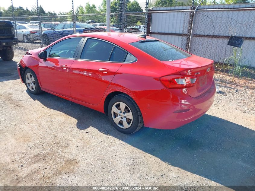 2016 CHEVROLET CRUZE LS AUTO