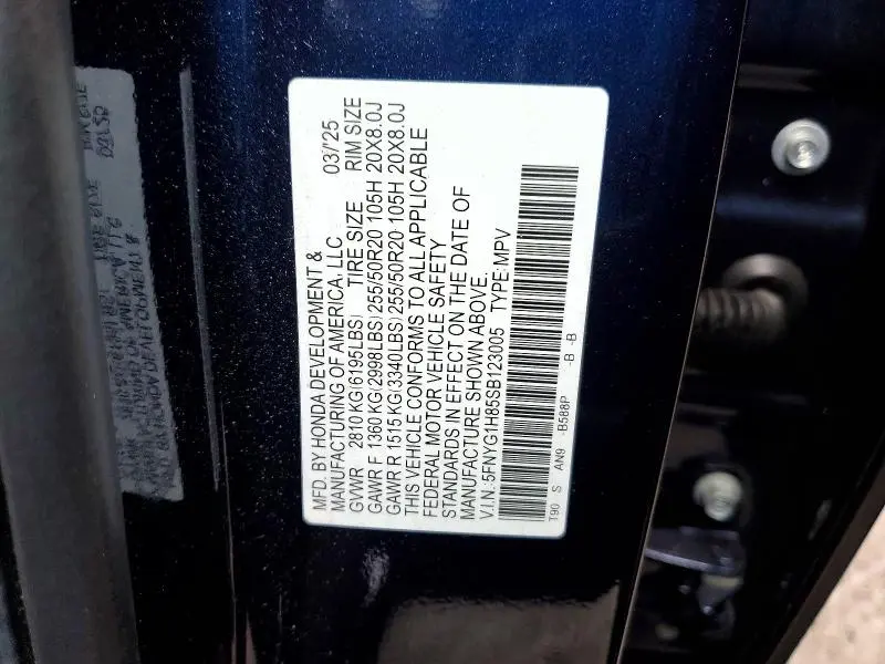 2025 HONDA PILOT ELITE  