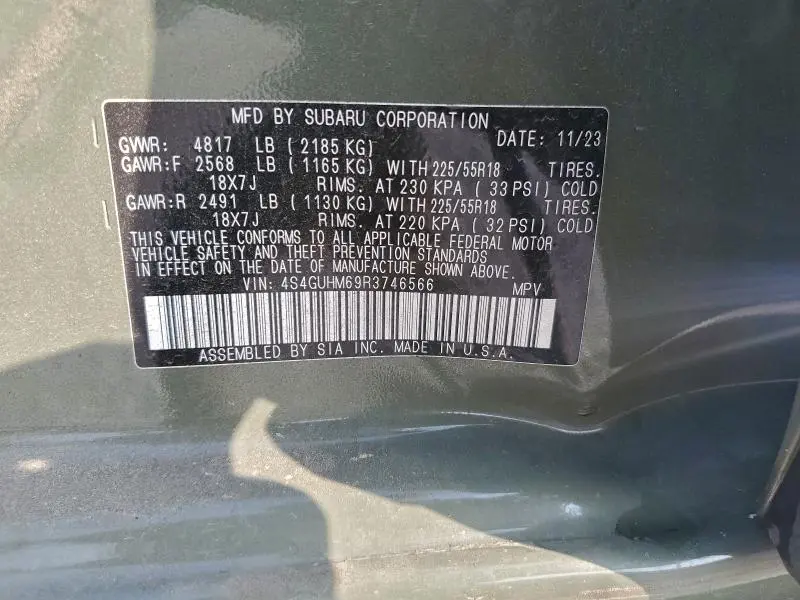 2024 SUBARU CROSSTREK LIMITED  