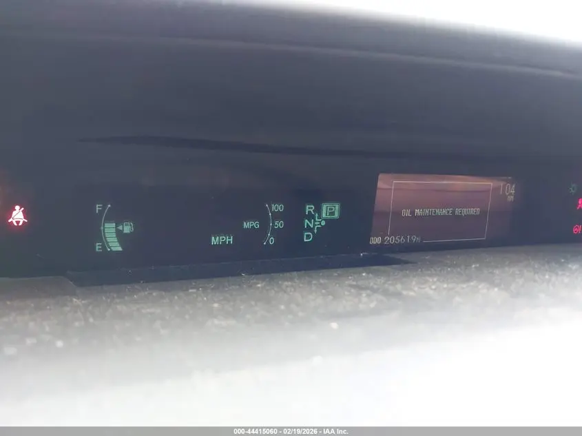 2011 TOYOTA PRIUS TWO