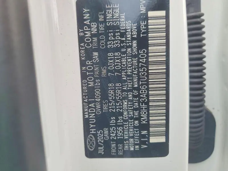 2026 HYUNDAI KONA SEL SPORT  