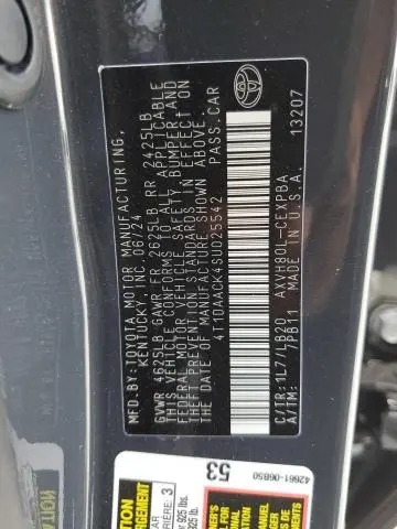 2025 TOYOTA CAMRY XSE