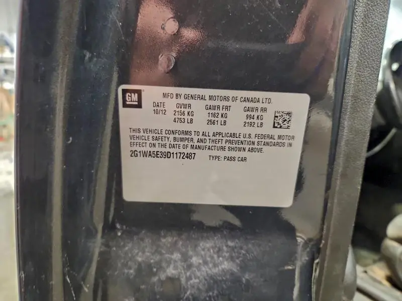 2013 CHEVROLET IMPALA LS  